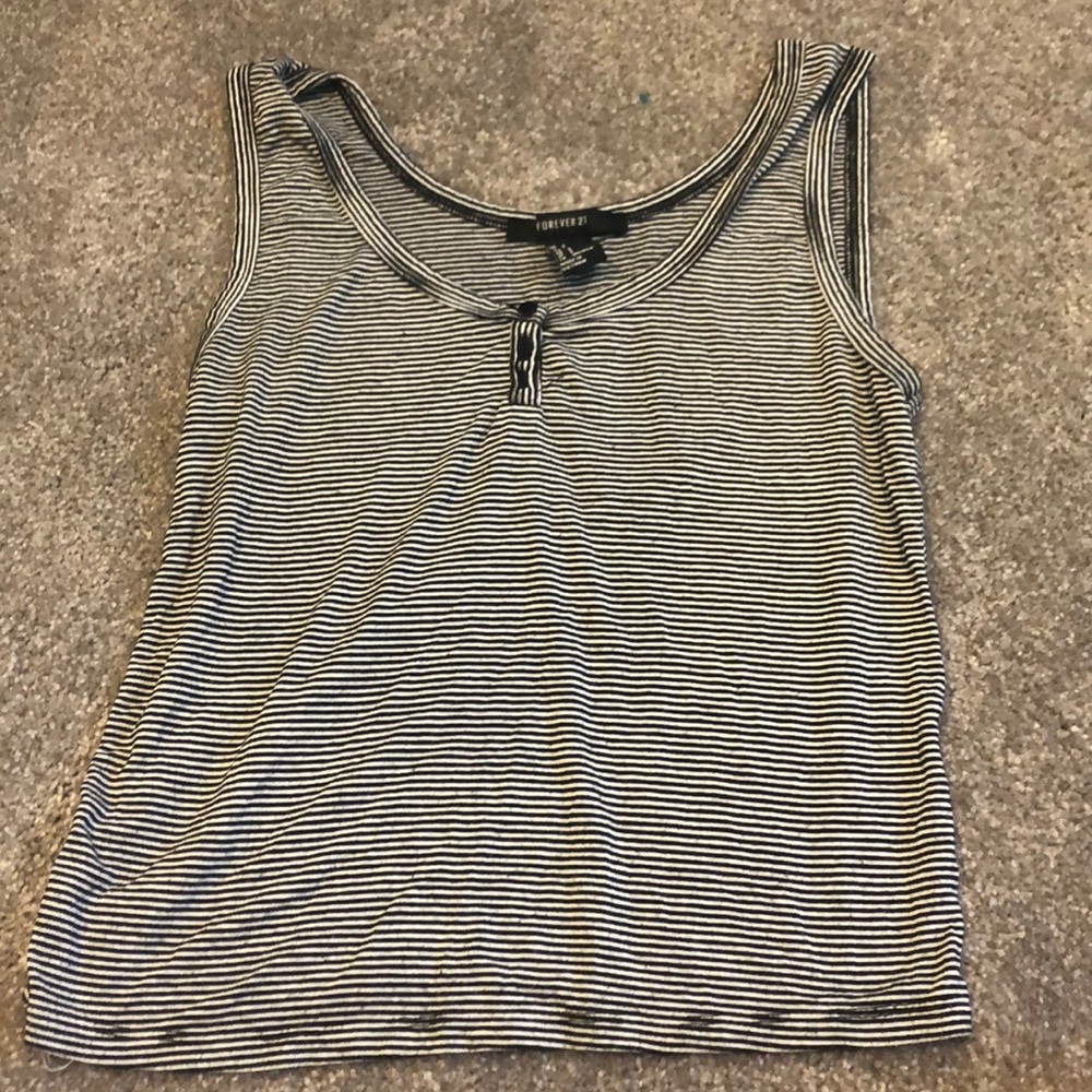 Black and white forever 22 top